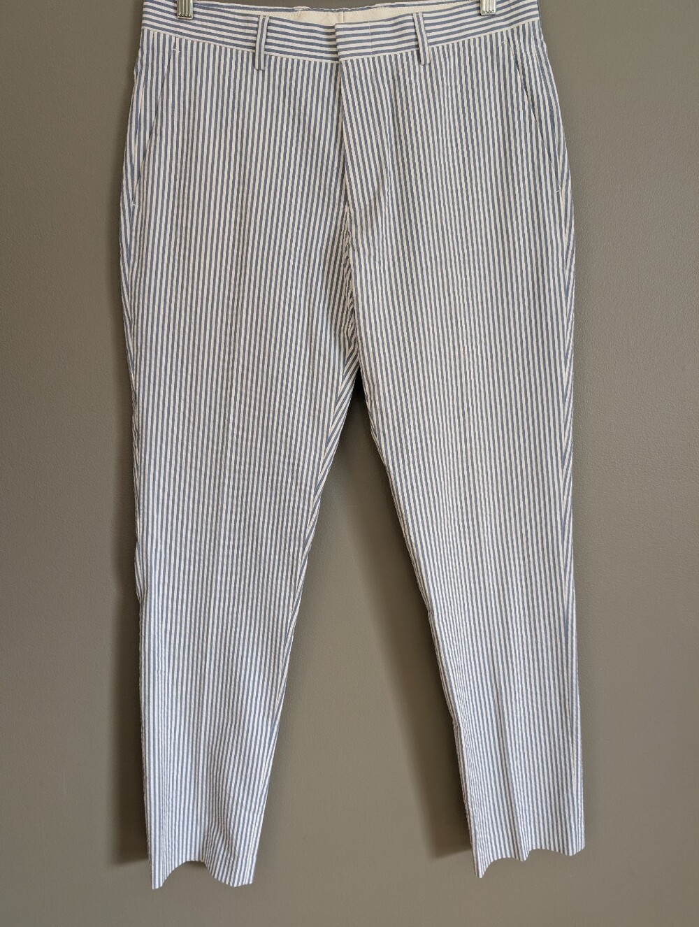 J. Crew Ludlow Seersucker Pants Size 30x32